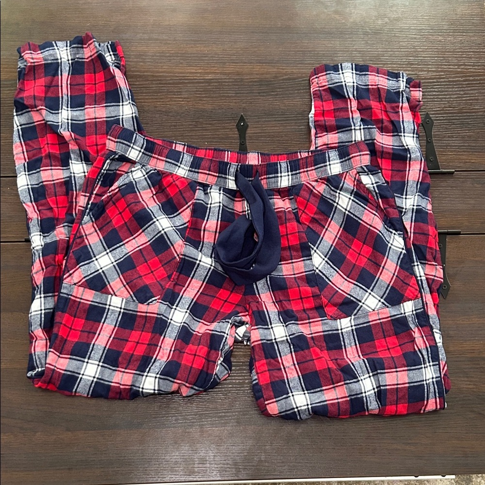 Aerie plaid pajama pants M long